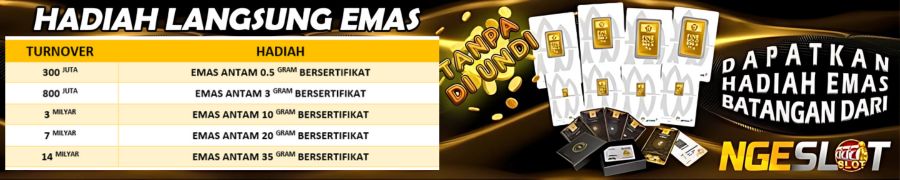 Ngeslot Hadiah Langsung Emas